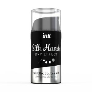 Ультрагуста силіконова змазка Intt Silk Hands (15 мл) з матовим ефектом, шовковистий ефект. Photo 2