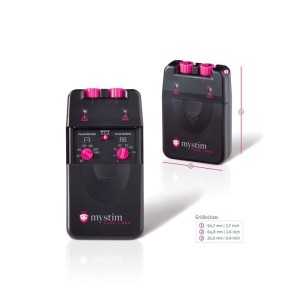 Електростимулятор Mystim Pure Vibes, 2 канали, 3 програми, механічні перемикачі. Photo 2