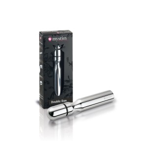 Металеве ділдо Mystim Double Dan для електростимулятора, діаметр 2,5 см. Photo 2