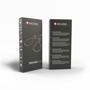 Утяжка для пеніса Mystim Rodeo Robin, пара силіконових струмопровідних ласо. Photo 3