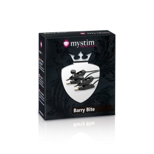 Затискачі для сосків Mystim Barry Bite для електростимуляції, з гвинтовим регулюванням. Photo 3