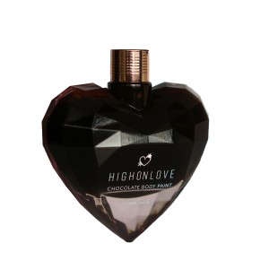Преміум фарба для тіла HighOnLove Chocolate Body Paint (100 мл) з какао, кофеїном, маслом канабісу. Photo 2