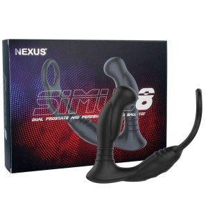 Стимулятор простати Nexus SIMUL8 Prostate Stimulator з ерекційним кільцем. Photo 2