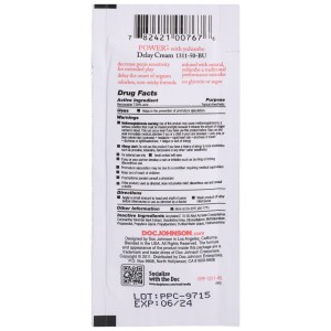 Потужний пролонгатор Doc Johnson Power+Delay Cream For Men (7 мл). Photo 2