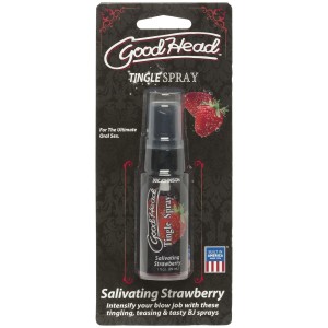 Спрей для мінету Doc Johnson GoodHead Tingle Spray - Strawberry (29 мл) із стимулюючим ефектом. Photo 2