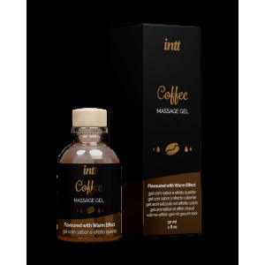 Масажний гель для інтимних зон Intt Coffee (30 мл) розігріваючий