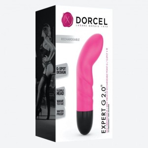 Вібратор Dorcel Expert G 2.0 Magenta для точки G, що перезаряджається. Photo 3