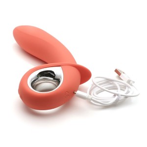 Анальний вібратор KISTOY Klein Orange з кінчиком, що надувається, unisex, діаметр 35-50мм. Photo 3