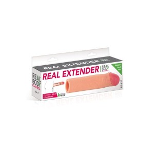 Насадка на член Real Body — Real Extender BEAST з відкритою головкою. Photo 3