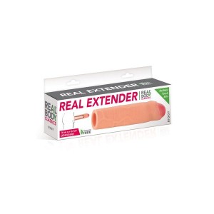 Насадка на член Real Body — Real Extender BIGGY із закритою головкою. Photo 3