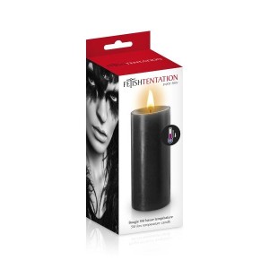 БДСМ-свічка низькотемпературна Fetish Tentation SM Low Temperature Candle Black. Photo 2