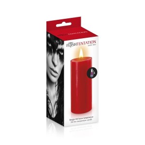 БДСМ-cвічка низькотемпературна Fetish Tentation SM Low Temperature Candle Red. Photo 2
