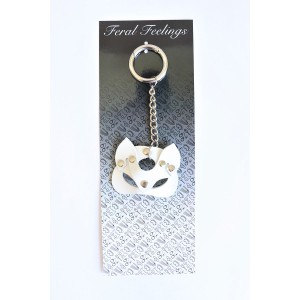 Брелок Кішечка Білий. Photo 2