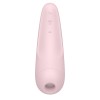 Вакуумний кліторальний стимулятор Satisfyer Curvy 2+ Pink з керуванням через інтернет