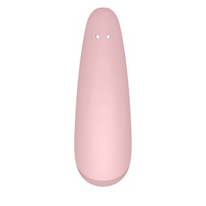 Вакуумний кліторальний стимулятор Satisfyer Curvy 2+ Pink з керуванням через інтернет. Photo 3