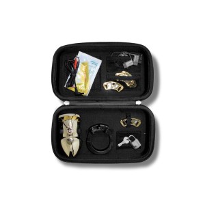 Клітка для члена з електростимуляцією Mystim Pubic Enemy No 1 - Gold Edition. Photo 3