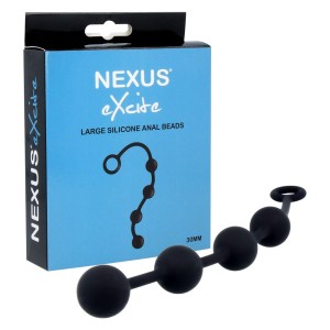 Анальні кульки Nexus Excite Large Anal Beads, силікон, макс. діаметр 3 см. Photo 3
