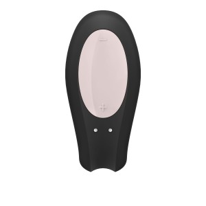 Смарт-вібратор для пар Satisfyer Double Joy Black із широким кліторальним стимулятором. Photo 3