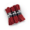 Бавовняна мотузка для шібарі Feral Feelings Shibari Rope, 8 м червона
