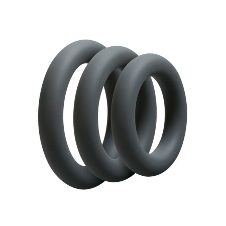 Набір ерекційних кілець Doc Johnson OptiMALE 3 C-Ring Set Thick