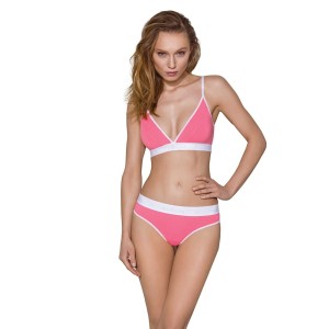 Спортивний топ з подвійними бретелями Passion PS007 TOP pink, size L. Photo 2