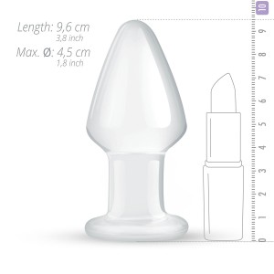 Скляна анальна пробка Gildo Glass Buttplug No. 25. Photo 3