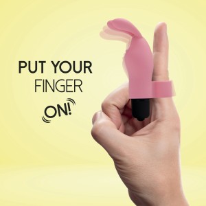 Вібратор на палець FeelzToys Magic Finger Vibrator Pink. Photo 3