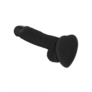 Реалістичний фалоімітатор Strap-On-Me SOFT REALISTIC DILDO Black - Size S. Photo 2