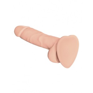 Реалістичний фалоімітатор Strap-On-Me SOFT REALISTIC DILDO Vanilla - Size S. Photo 2