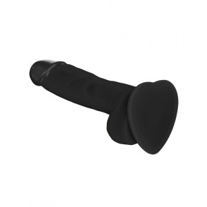 Реалістичний фалоімітатор Strap-On-Me SOFT REALISTIC DILDO Black - Size M. Photo 2