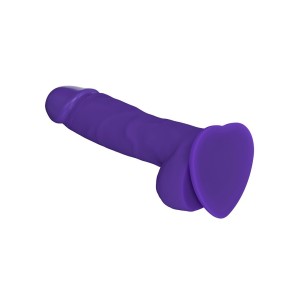 Реалістичний фалоімітатор Strap-On-Me SOFT REALISTIC DILDO Violet - Size XL. Photo 2