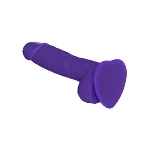 Реалістичний фалоімітатор Strap-On-Me SOFT REALISTIC DILDO Violet - Size L. Photo 2