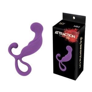 Масажери простати MAI Attraction Toys №80 Purple, довжина 13,4 см, діаметр 3,2 см. Photo 2