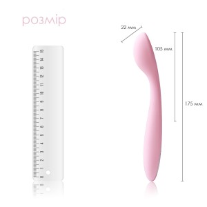 Стимулятор клітора та точки G Svakom Keri Pale Pink. Photo 2