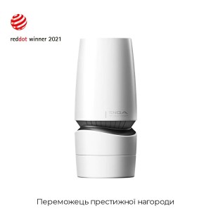 Мастурбатор Tenga - Aero Masturbator Silver, інноваційна технологія всмоктування. Photo 3