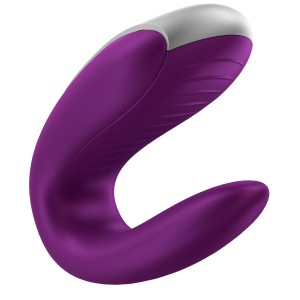 Смарт-вібратор для пар Satisfyer Double Fun (Violet) з пультом ДК. Photo 2