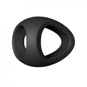 Ерекційне кільце подвійне Love To Love FLUX RING - BLACK ONYX. Photo 2
