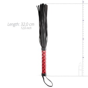Батіг-флогер Whipped - Beat It Flogger - Red, екошкіра. Photo 3