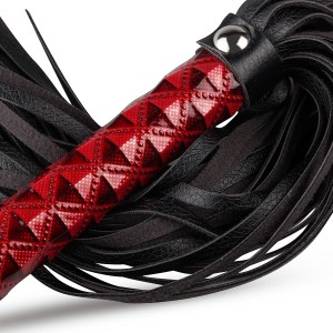 Батіг-флогер Whipped - Beat It Flogger - Red, екошкіра. Photo 2