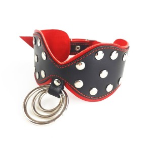 Нашийник з натуральної шкіри Art of Sex -  Collar Butterfly. Photo 2