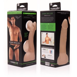 Фалоімітатор Fleshlight Guys: Ryan Driller Dildo, за зліпком пеніса. Photo 2