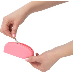 Сумка для зберігання секс-іграшок PowerBullet - Silicone Storage Zippered Bag Pink. Photo 2