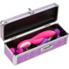 Кейс для зберігання секс-іграшок BMS Factory - The Toy Chest Lokable Vibrator Case Purple з кодовим 