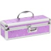 Кейс для зберігання секс-іграшок BMS Factory - The Toy Chest Lokable Vibrator Case Purple з кодовим 