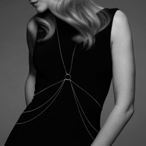 Ланцюжок для тіла Bijoux Indiscrets Magnifique 8 Body Chain — Silver. Photo 3