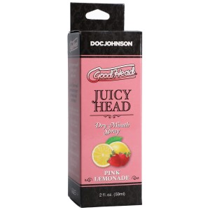 Зволожувальний спрей оральний Doc Johnson GoodHead – Juicy Head Dry Mouth Spray – Pink Lemonade 59мл. Photo 2