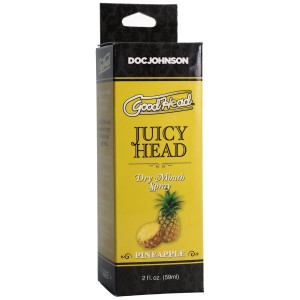 Зволожувальний спрей оральний Doc Johnson GoodHead – Juicy Head Dry Mouth Spray – Pineapple 59мл. Photo 2