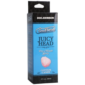 Зволожувальний спрей оральний Doc Johnson GoodHead – Juicy Head Dry Mouth Spray – Cotton Candy 59мл. Photo 2
