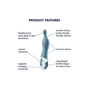 Вібратор для точки А Satisfyer A-Mazing 1 Blue. Photo 3