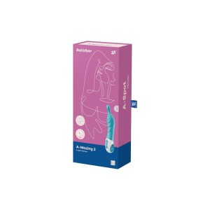 Вібратор для точки А Satisfyer A-Mazing 2 Turquoise. Photo 3